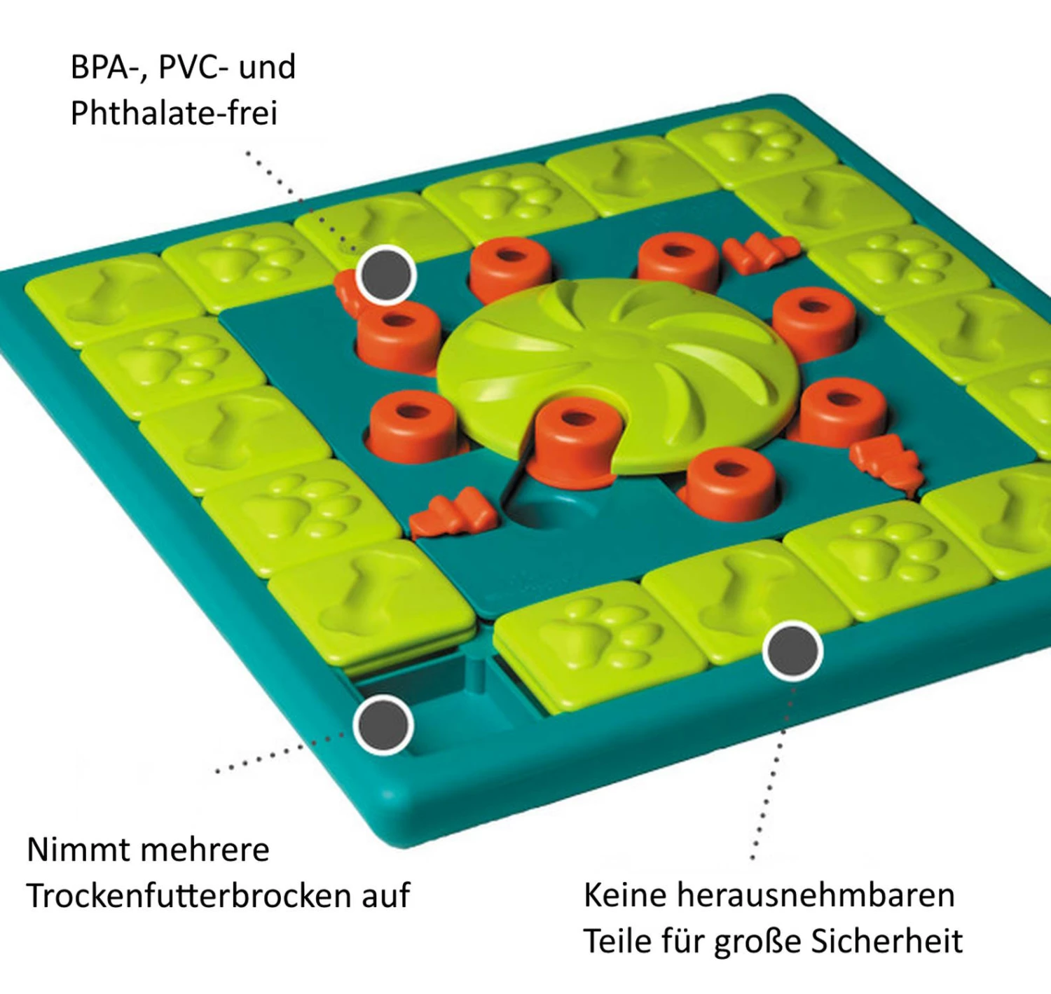 Nina Ottosson Hundespielzeug Level 4 Multipuzzle 4 Nina Ottosson Hundespielzeug Level 4 Multipuzzle – Bild 2