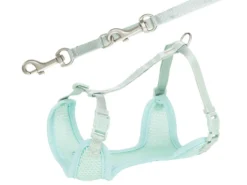 Trixie Junior Welpen-Softgeschirr Mit Leine Mint