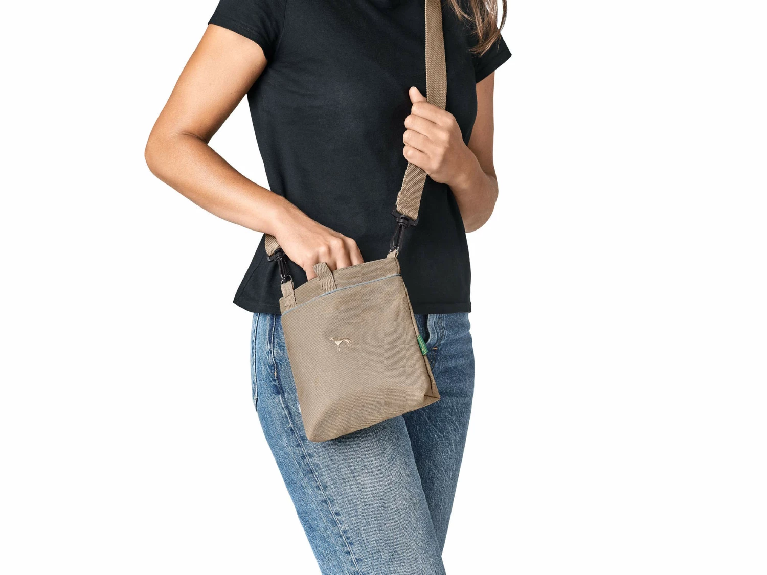 Hunter Umhänge-Snackbeutel Alva Beige 7 Hunter Umhänge-Snackbeutel Alva Beige – Bild 5