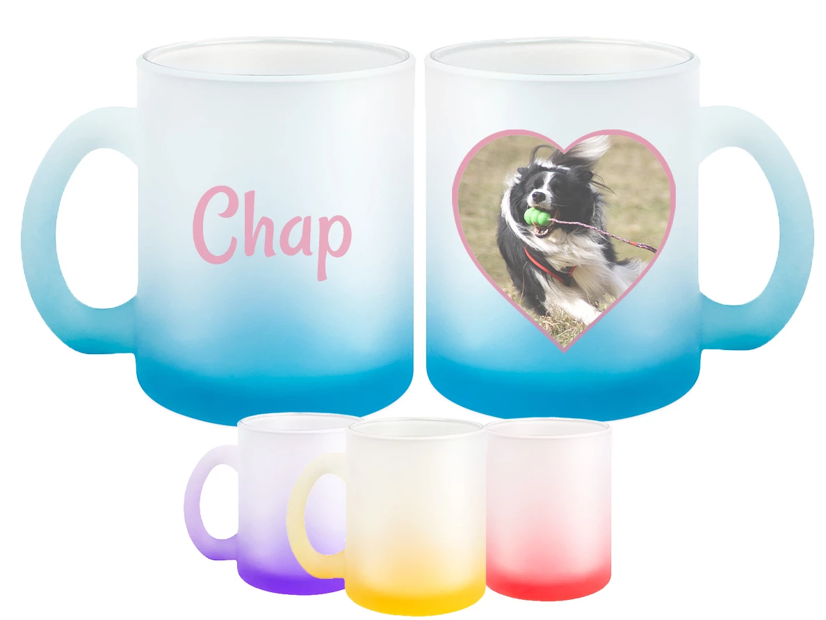 Glastasse "Herz" 4 Glastasse "Herz" – Bild 2