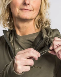 Pinewood Finnveden Damen Hoodie Olive -Günstiges Hundeshop Geschäft 1027557 Product