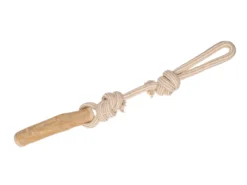 Java Kaffeebaumholz Mit Seil Zerrspielzeug Für Hunde