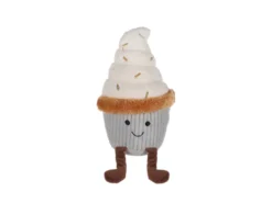 Plüschspielzeug Leka Eiscreme Für Hunde Grau & Weiß