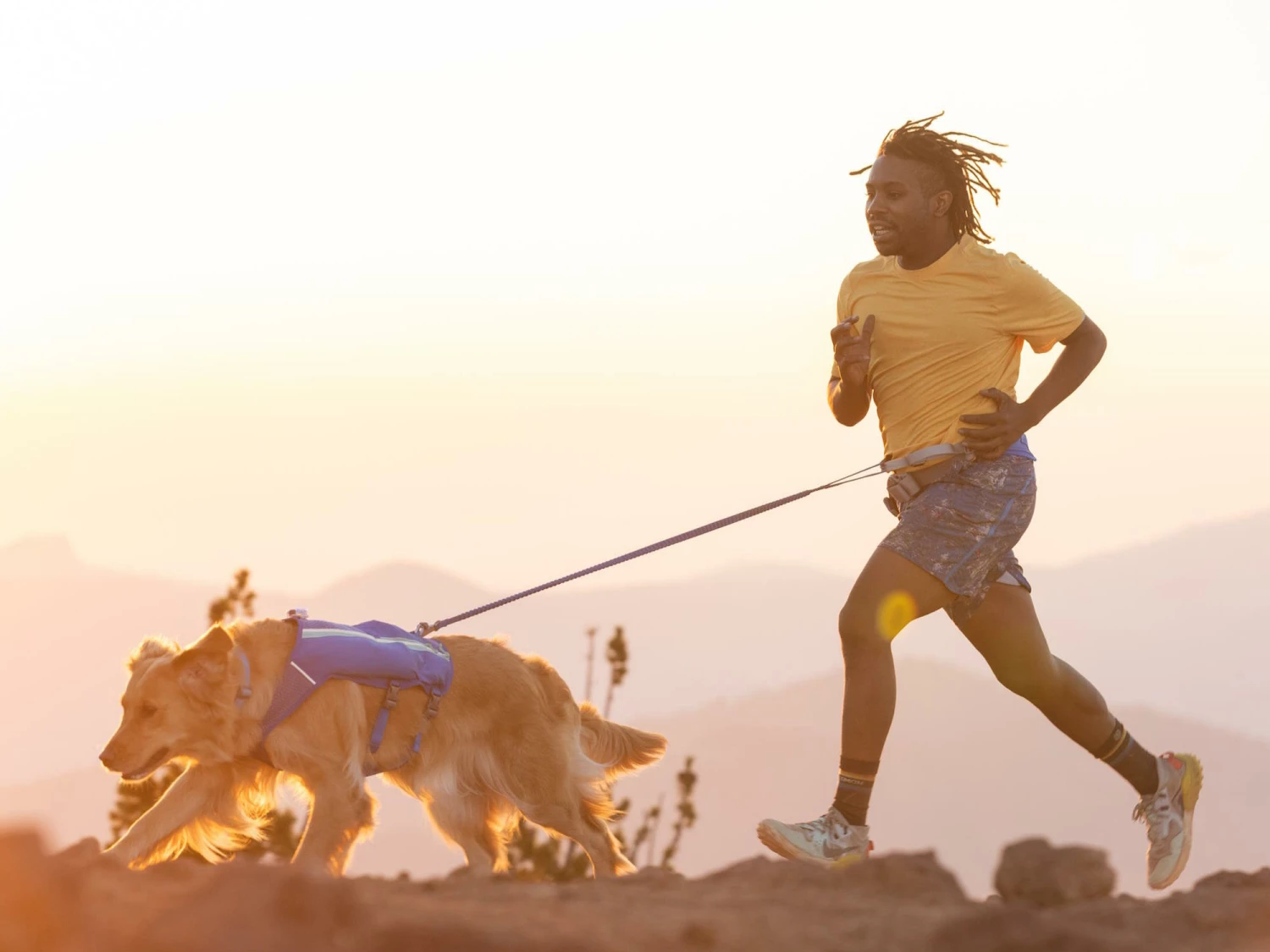 Ruffwear Trail Runner™ Dehnbare Hundeleine Blue Pool 8 Ruffwear Trail Runner™ Dehnbare Hundeleine Blue Pool – Bild 6