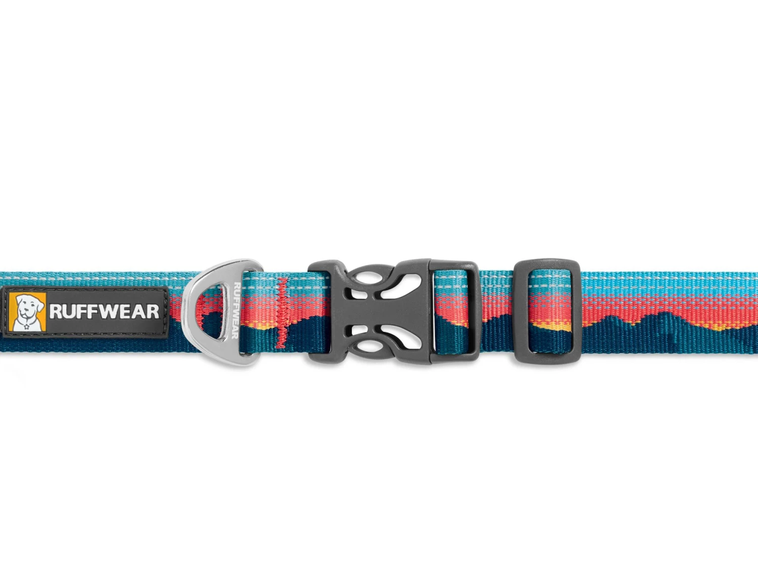 Ruffwear Crag™ Reflektierendes Hundehalsband Sunset 4 Ruffwear Crag™ Reflektierendes Hundehalsband Sunset – Bild 2