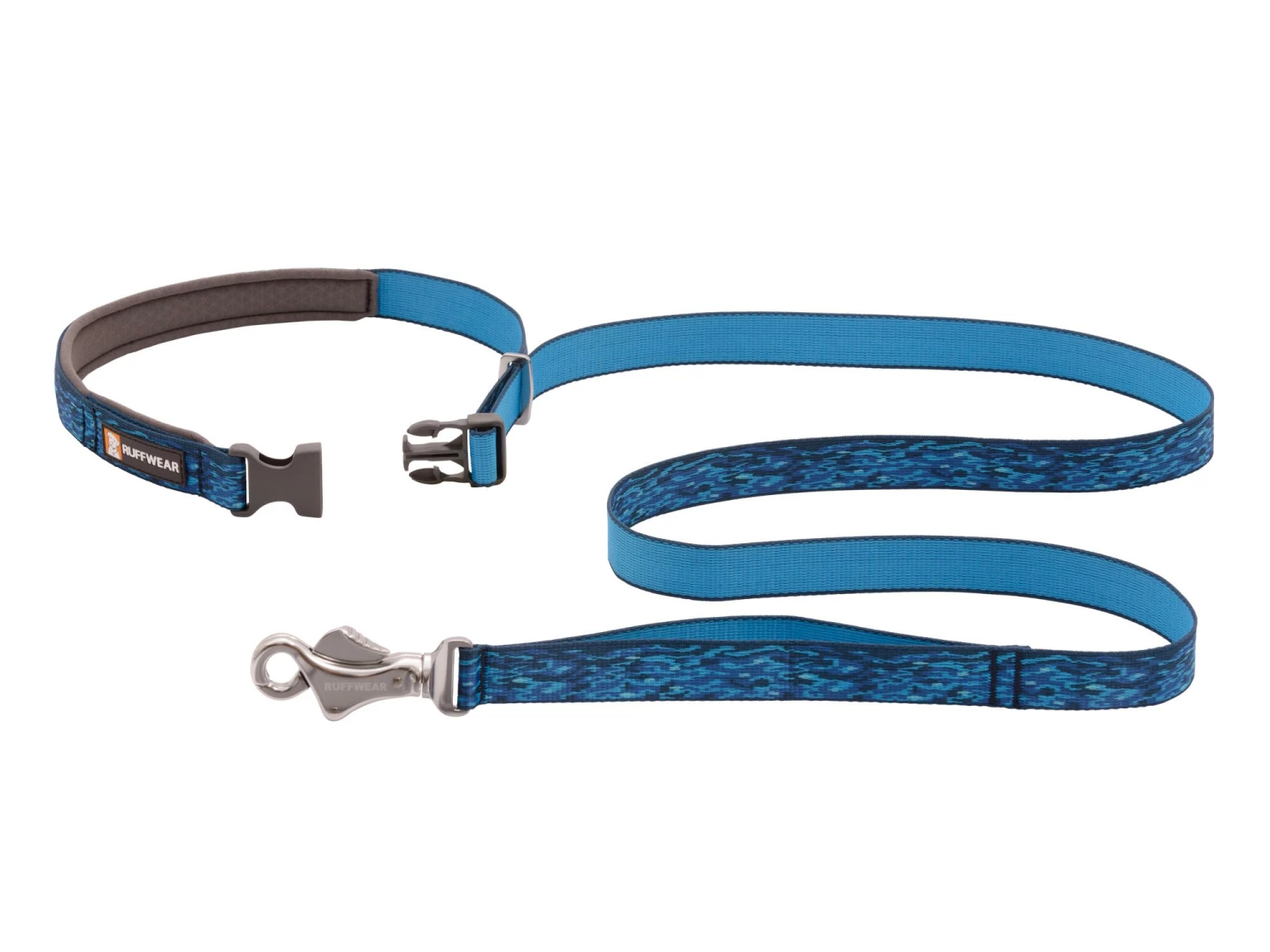 Ruffwear Flat Out™ Hundeleine Oceanic Distortion 4 Ruffwear Flat Out™ Hundeleine Oceanic Distortion – Bild 2