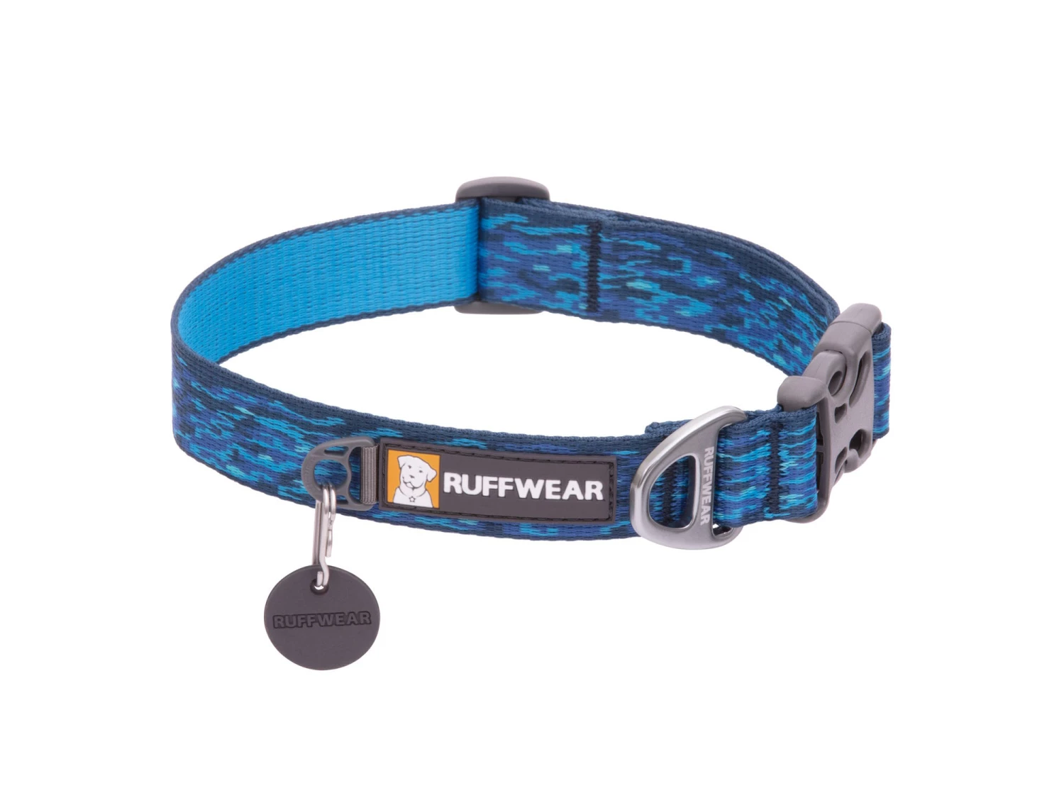 Ruffwear Flat Out™ Hundehalsband Oceanic Distortion 3 Ruffwear Flat Out™ Hundehalsband Oceanic Distortion