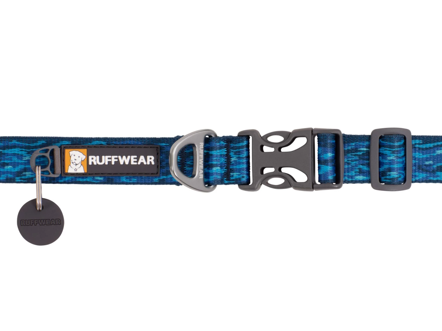 Ruffwear Flat Out™ Hundehalsband Oceanic Distortion 4 Ruffwear Flat Out™ Hundehalsband Oceanic Distortion – Bild 2