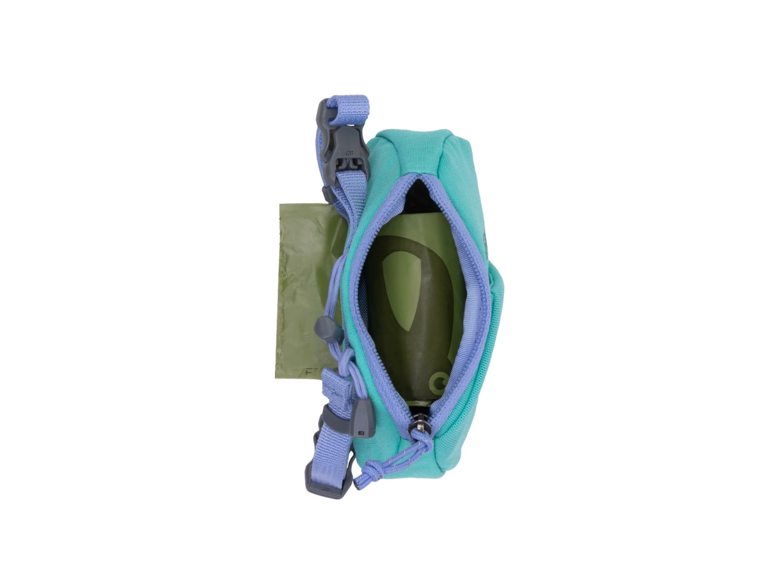 Ruffwear Stash Bag Mini™ Kotbeutelspender Aurora Teal 5 Ruffwear Stash Bag Mini™ Kotbeutelspender Aurora Teal – Bild 3