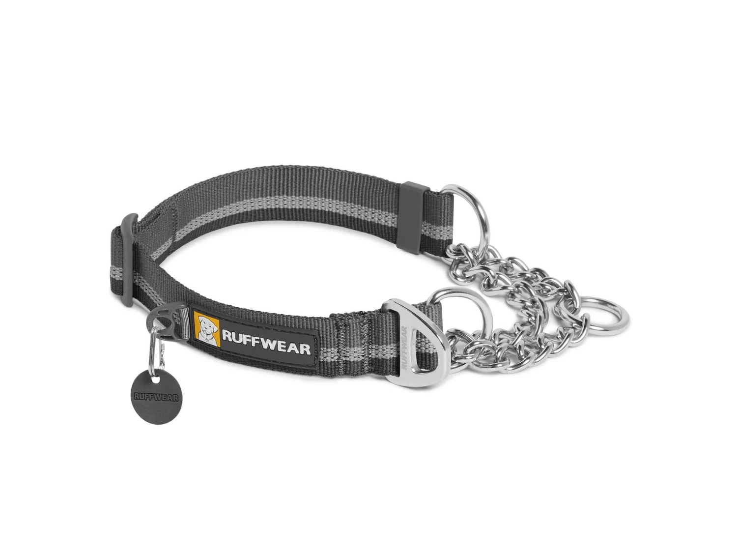 Ruffwear Chain Reaction™ Martingal Hundehalsband Granite Gray 3 Ruffwear Chain Reaction™ Martingal Hundehalsband Granite Gray