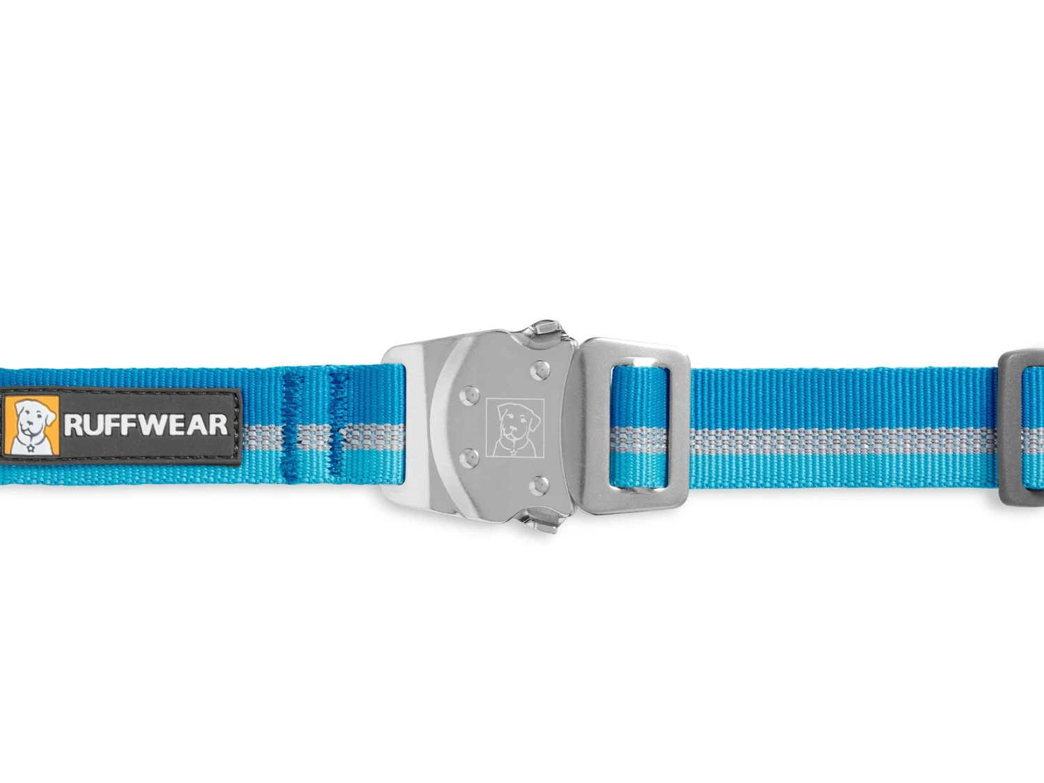 Ruffwear Top Rope™ Hundehalsband Mit Metalllverschluss Blue Dusk 4 Ruffwear Top Rope™ Hundehalsband Mit Metalllverschluss Blue Dusk – Bild 2