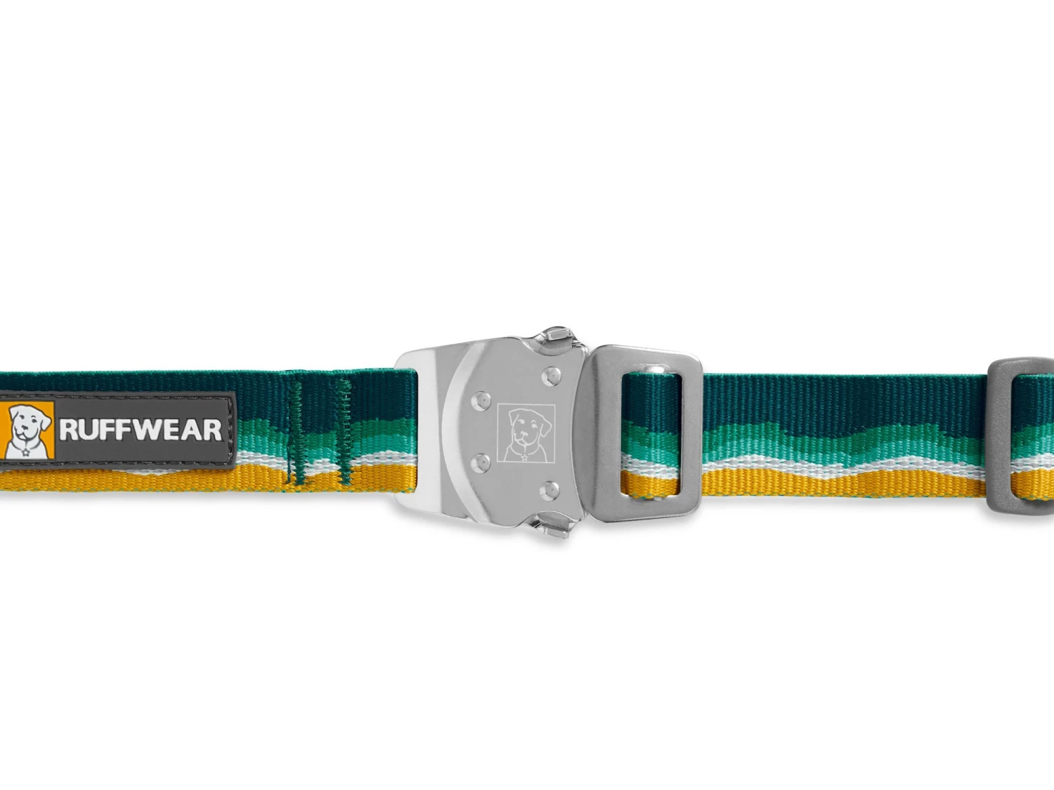 Ruffwear Top Rope™ Hundehalsband Mit Metalllverschluss Seafoam 4 Ruffwear Top Rope™ Hundehalsband Mit Metalllverschluss Seafoam – Bild 2