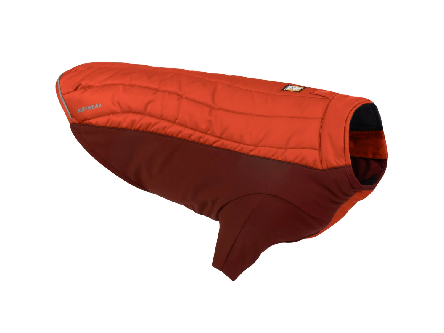 Ruffwear Powder Hound™ Winterjacke Für Hunde Persimmon Orange 4 Ruffwear Powder Hound™ Winterjacke Für Hunde Persimmon Orange – Bild 2
