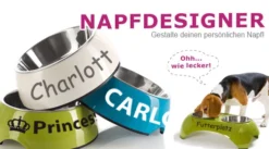 Hundenapf Mit Namen Selbst Gestalten -Günstiges Hundeshop Geschäft 139822 Product