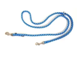 Wolters Everest Hundeleine Reflektierend Aqua/schwarz