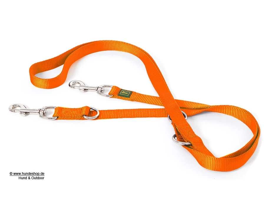 Hunter Verstellbare Hundeleine Nylon Strong Orange 3 Hunter Verstellbare Hundeleine Nylon Strong Orange