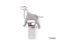 Ringclip Startnummernhalter Deutsch Kurzhaar Versilbert