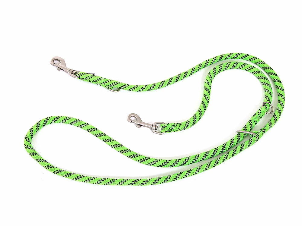 Wolters Everest Hundeleine Reflektierend Lime/schwarz 6 Wolters Everest Hundeleine Reflektierend Lime/schwarz – Bild 4