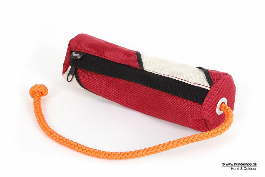 Firedog Snack Dummy Weinrot/beige 4 Firedog Snack Dummy Weinrot/beige – Bild 2