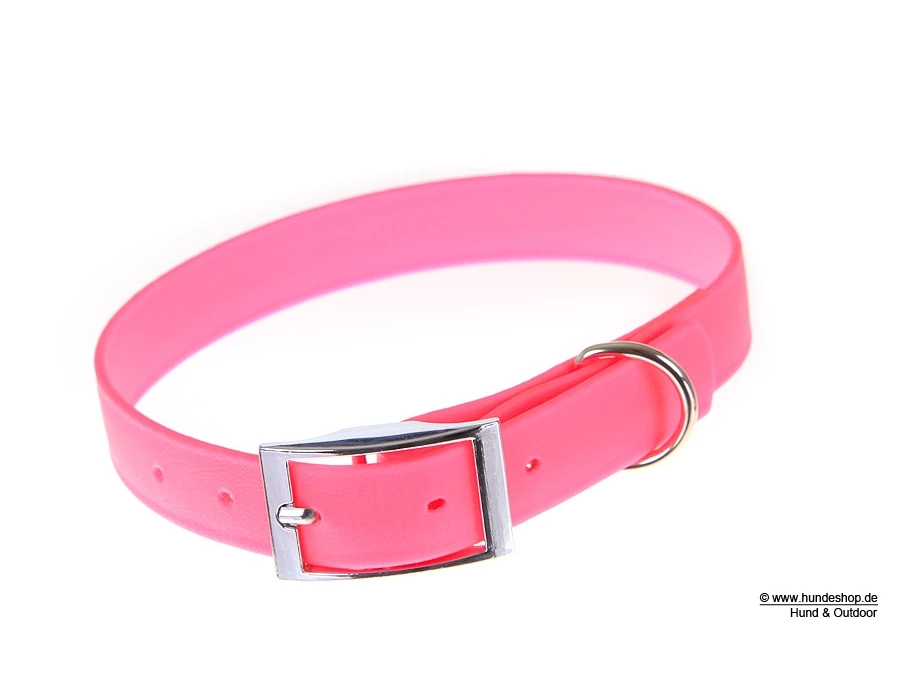 Relaxoo Biothane Hundehalsband Pink 16mm Breit 3 Relaxoo Biothane Hundehalsband Pink 16mm Breit