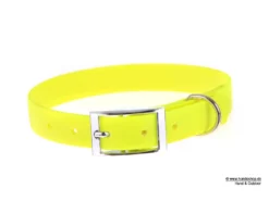 Relaxoo Biothane Hundehalsband Neongelb 16mm Breit