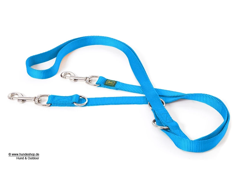 Hunter Verstellbare Hundeleine Nylon Strong Petrol 3 Hunter Verstellbare Hundeleine Nylon Strong Petrol