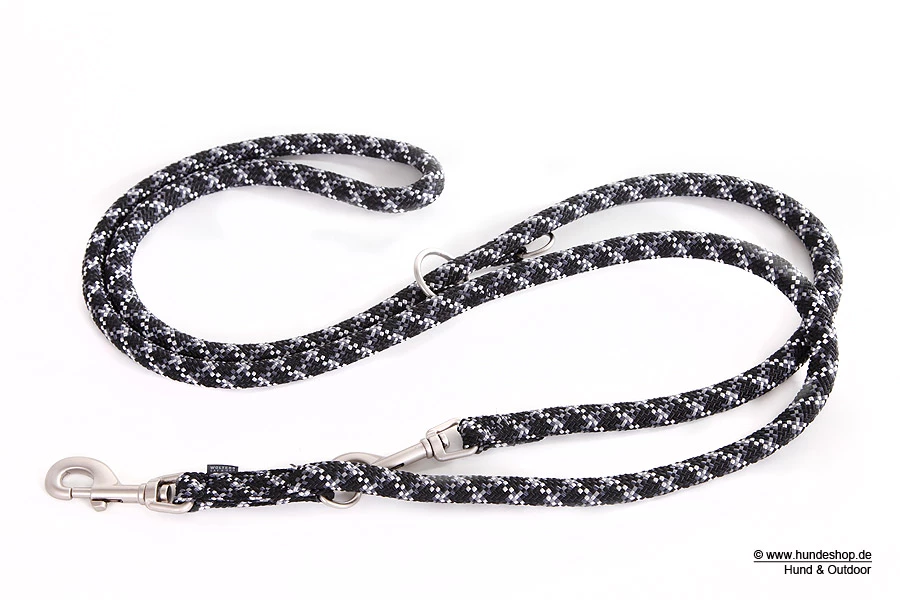 Wolters Everest Hundeleine Everest Schwarz/graphit 4 Wolters Everest Hundeleine Everest Schwarz/graphit – Bild 2