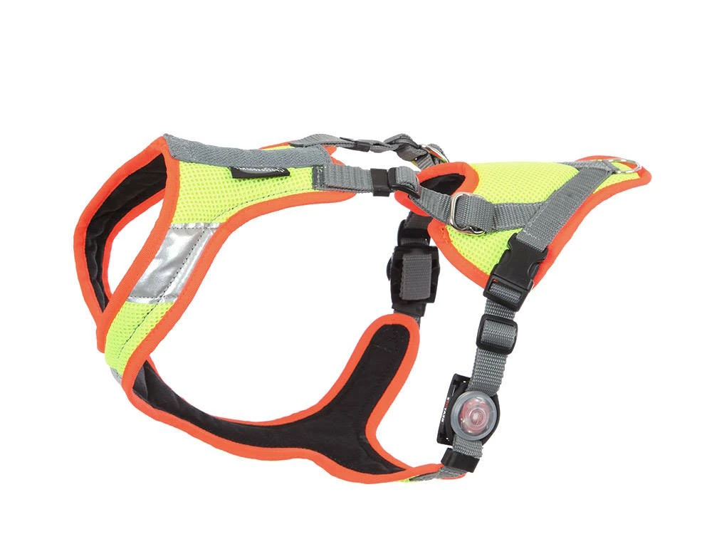 Grossenbacher Mantrailing V Hundegeschirr Neon LED 3 Grossenbacher Mantrailing V Hundegeschirr Neon LED