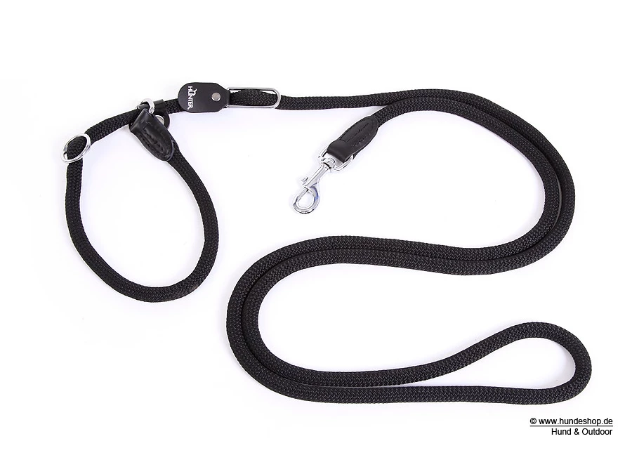 Hunter Hundeleine Retrieverleine Führleine Freestyle 1,0 X 260 Cm Schwarz 3 Hunter Hundeleine Retrieverleine Führleine Freestyle 1,0 X 260 Cm Schwarz