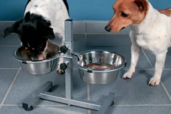 Trixie Höhenverstellbare Hundebar Mit 2 Näpfen -Günstiges Hundeshop Geschäft 250048 Product