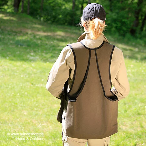 Profi Dummyweste Hunter Canvas Khaki 6 Profi Dummyweste Hunter Canvas Khaki – Bild 4