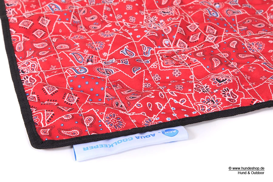 Coolkeeper Kühldecke Für Hunde Red Western 4 Coolkeeper Kühldecke Für Hunde Red Western – Bild 2