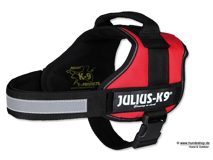 Julius K9 Power Hundegeschirr Rot 3 Julius K9 Power Hundegeschirr Rot