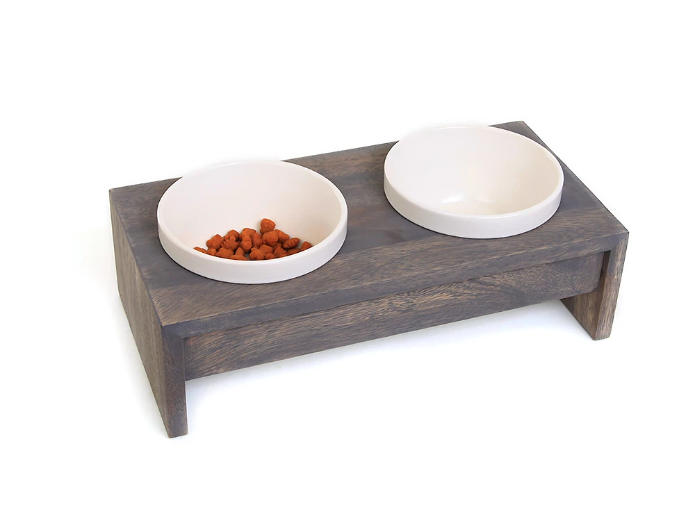 Wolters Gohan Doppelnapf Schiefer 3 Wolters Gohan Doppelnapf Schiefer