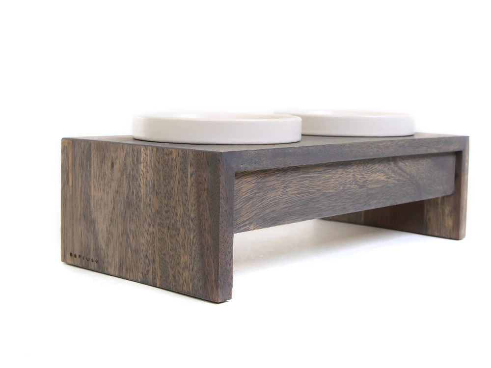 Wolters Gohan Doppelnapf Schiefer 4 Wolters Gohan Doppelnapf Schiefer – Bild 2