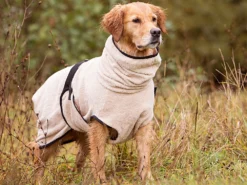 Dryup Cape Hundebademantel Sand