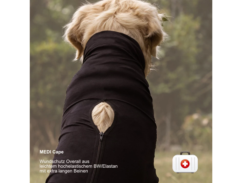 Medi Cape Wundschutz- Overall Schwarz 4 Medi Cape Wundschutz- Overall Schwarz – Bild 2
