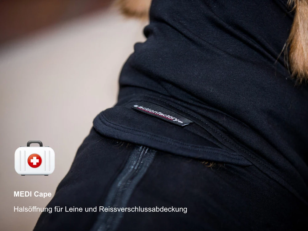 Medi Cape Wundschutz- Overall Schwarz 5 Medi Cape Wundschutz- Overall Schwarz – Bild 3