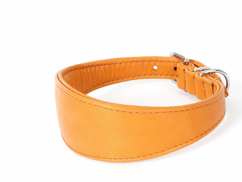 Windhunde Halsband Luxor Nappaleder Cognac 3 Windhunde Halsband Luxor Nappaleder Cognac