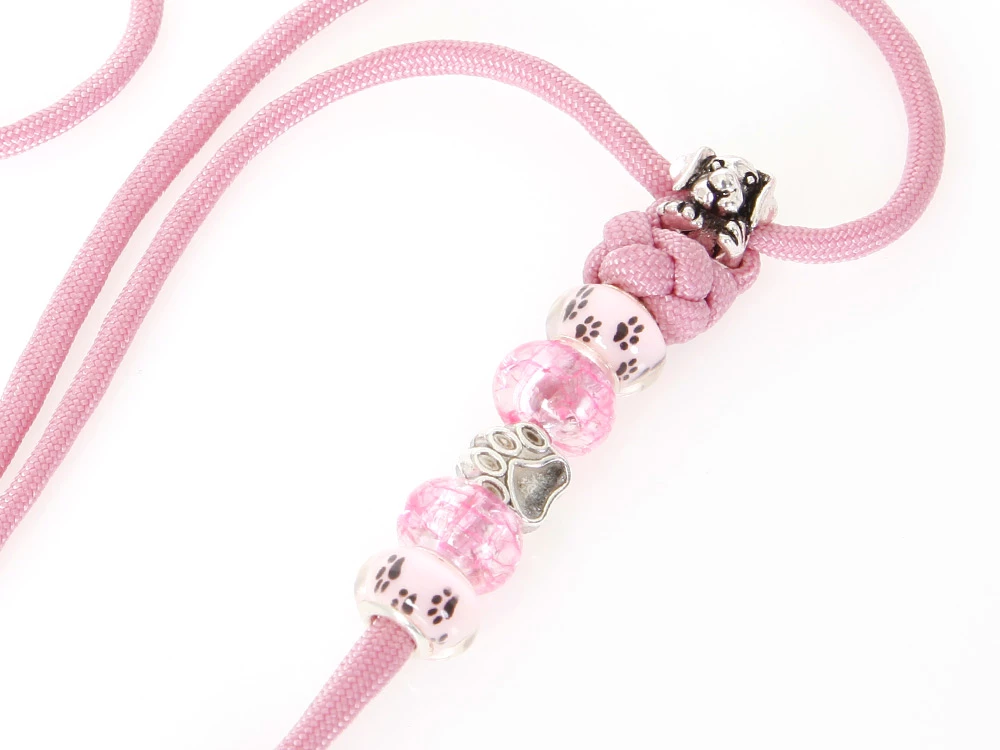 Mein Rosa Pfeifenband Mit Schmucksteinen 4 Mein Rosa Pfeifenband Mit Schmucksteinen – Bild 2