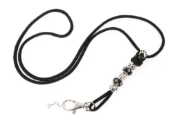 Mein Schwarzes Pfeifenband Mit Schmucksteinen