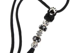 Mein Schwarzes Pfeifenband Mit Schmucksteinen -Günstiges Hundeshop Geschäft 439046 Product