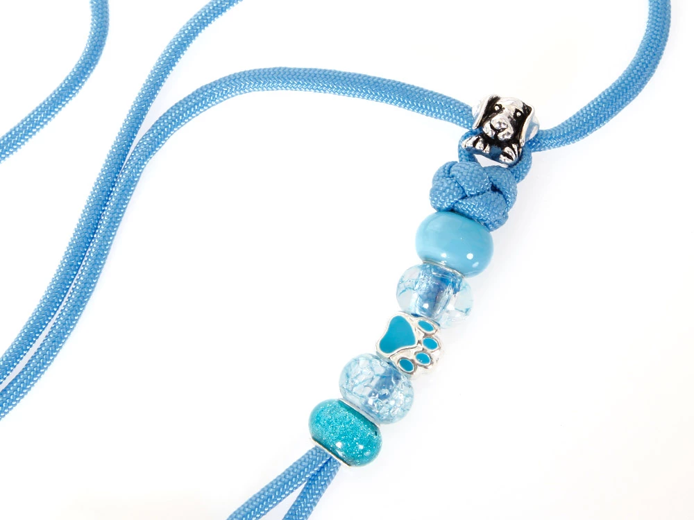 Mein Hellblaues Pfeifenband Mit Schmucksteinen 4 Mein Hellblaues Pfeifenband Mit Schmucksteinen – Bild 2