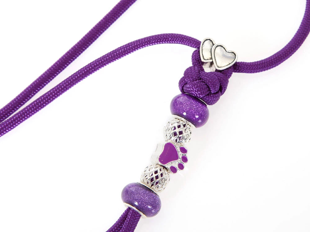 Mein Lila Pfeifenband Mit Schmucksteinen 4 Mein Lila Pfeifenband Mit Schmucksteinen – Bild 2