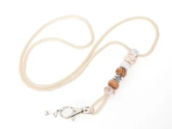 Mein Naturfarbenes Pfeifenband Mit Schmucksteinen