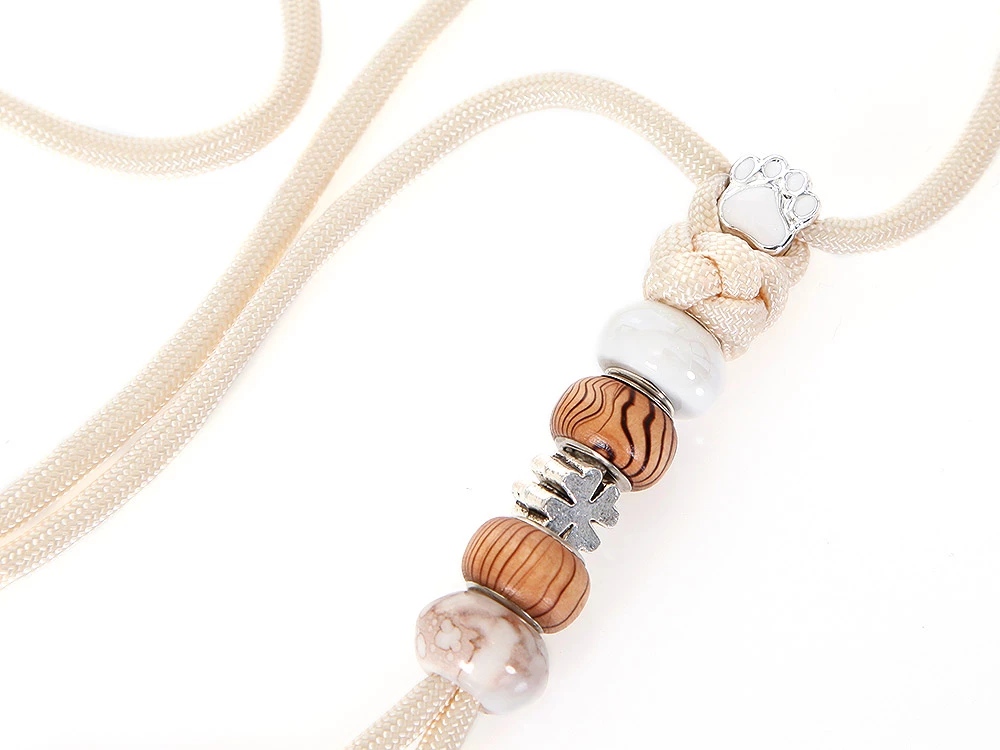 Mein Naturfarbenes Pfeifenband Mit Schmucksteinen 4 Mein Naturfarbenes Pfeifenband Mit Schmucksteinen – Bild 2