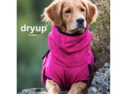 Dryup Cape Hundebademantel Pink