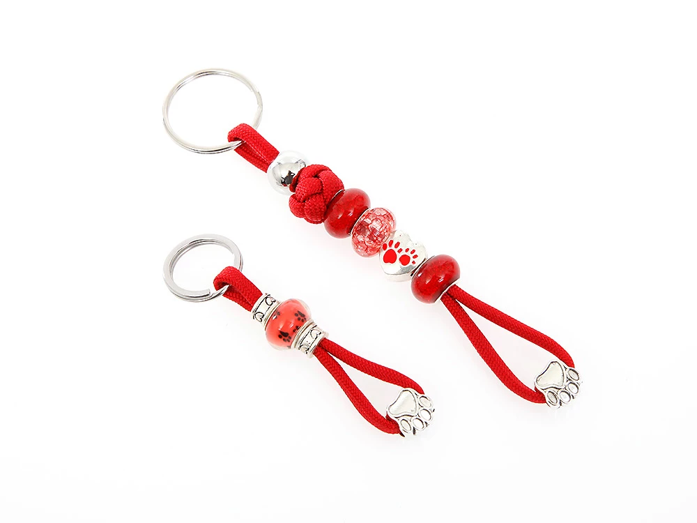 Mein Roter Schlüsselanhänger Mit Schmucksteinen 3 Mein Roter Schlüsselanhänger Mit Schmucksteinen