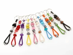 Mein Hellblauer Schlüsselanhänger Mit Schmucksteinen -Günstiges Hundeshop Geschäft 454701 Product