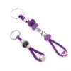 Mein Lila Schlüsselanhänger Mit Schmucksteinen -Günstiges Hundeshop Geschäft 454784 Product